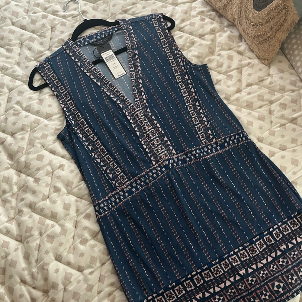 BCBGMAXAZRIA Bridget blocked dress